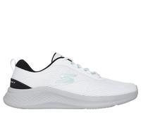 Skechers Men's Skech-Lite Pro 2.0 - Berrix Sneaker in White/Black, Size 10 | Textile/Synthetic, Vegan, Machine Washable