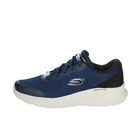 Skechers Men's Skech-Lite Pro Clear Rush Sneaker, Navy Mesh/Duraleather/Trim, 6.5 UK