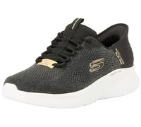 Skechers Men's Skech-lite Pro Primebase Hands Free Slip-in Sneaker, Black/Grey, 7.5 UK Wide
