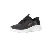 Skechers Men's Skech-lite Pro Trainers, Black Mesh Gray Trim, 9 UK