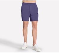 Skechers Men's Skechcloud Elevate 7 Inch Short in Purple/Teal, Size XL | Polyester/Modal/Modal