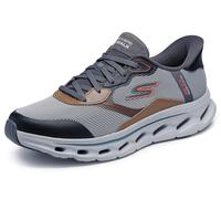 Skechers Mens Skechers Men's Hands Free Slip-ins Go Walk Glide-Step 2.0 - Zac Sneaker, Grey, 10.5 X-Wide