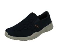 Skechers Men's Skechers Slip On Shoe Triple Play 23016 - Navy / Orange - UK 10