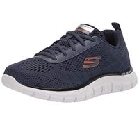 Skechers Men's Skechers Trainers sports shoes, Navy Orange Nvor, 9.5 UK