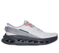 Skechers Men's Slip-ins: Max Cushioning Glide-Step - Advert Sneaker in Gray/Black, Size 8.5 | Textile/Synthetic, Vegan, Machine Washable