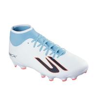 Skechers Mens SKX.2 Academy Adults High Firm Ground Football Boots White/Blue 9 UK