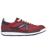 Skechers Men's SKX 92 - Spective Sneaker in Burgundy | Leather/Textile/Synthetic