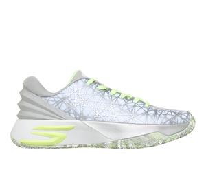 Skechers Men's SKX JE1 Sneaker in White/Silver, Size 10.5 | Textile, Vegan