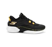 Skechers Men's SKX RESAGRIP Basketball Shoes, Black-gold, 13 UK