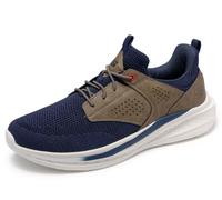 Skechers Men's Slade - Breyer 210892Knitted Mesh Bungee Lace W/Quarter Cage Slip On
