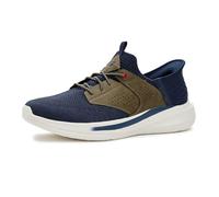 Skechers Men's Slade Caster Trainer, Navy, 10 UK