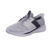 Skechers USA Men's Men's Slade-Ocon Hands Free Slip-in Moccasin Grey