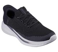 Skechers Men's Slade Quinto Moccasin, Black, 7.5 UK