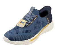 Skechers Men's Sneaker Slade Quinto Blue Knit UK 6