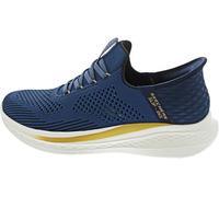 Skechers Men's Slip-On Sneakers Slade Quinto Blue Knit 12 UK