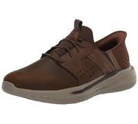 Skechers SLADE - ZACHARY Mens Trainers Dark Brown - UK 8.5