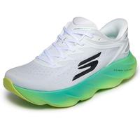 Skechers Men's Aero Burst Slip Ins Running Trainer, White/Multi, 6 UK