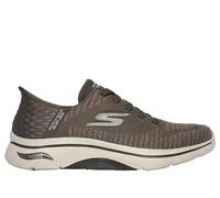 Skechers Mens Slip Ins: Arch Fit 2 Grand Select Trainers Taupe 10