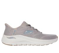 Skechers Men's Slip-ins: Arch Fit 2.0 - Lestur Sneaker in Taupe/Blue, Size 11 | Textile/Synthetic, Vegan, Machine Washable