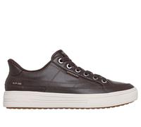 Skechers Men's Slip-ins: Arch Fit Arcade - Catch Ya There Sneaker in Chocolate, Size 9.5 Wide | Synthetic, Machine Washable