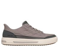 Skechers Men's Slip-ins: Arch Fit Arcade - Cosy Fit Charming Daze Sneaker in Gray, Size 7.5 | Textile/Leather/Synthetic