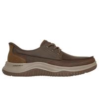 Skechers Men's Slip-ins: Arch Fit Enzo - Brink Sneaker in Cocoa, Size 10 | Leather/Synthetic/Textile