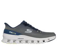 Skechers Men's Slip-ins: Arch Fit Glide-Step Pro Sneaker in Olive, Size 8 | Textile/Synthetic, Vegan, Machine Washable