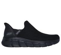 Skechers Men's Slip-ins: BOBS Sport B Flex - Resilient Sneaker in Black, Size 10 | Textile/Synthetic, Machine Washable