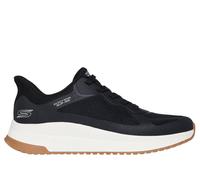 Skechers Men's Slip-ins: BOBS Sport Squad Chaos 4 Sneaker in Black, Size 13 | Synthetic/Textile