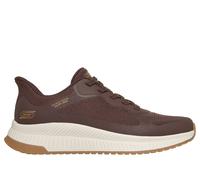 Skechers Men's Slip-ins: BOBS Sport Squad Chaos 4 Sneaker in Chocolate, Size 8 | Synthetic/Textile
