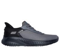 Skechers Men's Slip-ins: BOBS Sport Squad Chaos Sneaker in Dark Gray, Size 11 | Textile/Synthetic, Machine Washable