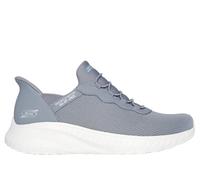 Skechers Men's Slip-ins: BOBS Sport Squad Sneaker in Gray, Size 12 | Textile/Synthetic, Vegan, Machine Washable