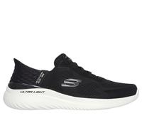 Skechers Men's Slip-ins: Bounder 2.0 - Emerged Sneaker in Black/White, Size 9 | Textile/Synthetic, Vegan, Machine Washable