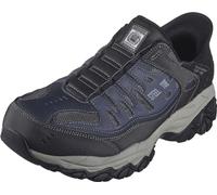 Skechers Mens Slip-ins: Cankton - Faison, Navy/Grey, 9.5