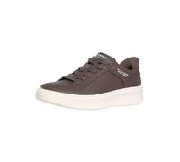 Skechers Men's Slip-Ins Court Break Double Vented Trainers, Chocolate, 9.5 UK