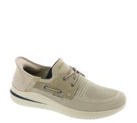Skechers Men's Slip-ins: Delson 3.0-Roth Loafer, Taupe, 7 UK