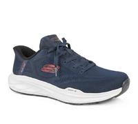 Skechers Mens Slip-Ins: Extra Wide Equalizer Trainers Navy Size 11 | Spring Summer Collection | Slip On Trainer | Lace Up | Memory Foam Insole