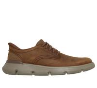 Skechers Men's Slip-ins: Garza - Duran Sneaker in Brown, Size 8 Wide | Leather/Synthetic
