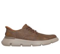 Skechers Garza Duran Mens Slip Ins Hands Free Shoes Brown UK 8-13