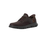 Skechers Men's Slip-ins Garza Leather Trainers, Brown