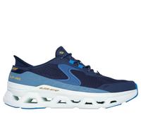 Skechers Men's Slip-ins: Glide-Step Altus Sneaker in Navy Blue/Blue, Size 8 | Synthetic/Textile