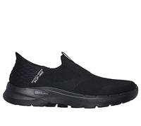 Skechers Men's Gowalk 6 Slip-ins-Athletic Slip-on Walking Shoes | Casual Sneakers with Memory Foam, Black, 9.5 UK