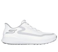 Skechers Men's Slip-ins: GO GOLF Flight Golf Shoes in White/Gray, Size 8.5 | Synthetic/Textile