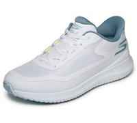 Skechers Men's Slip-Ins: Go Golf Flight Spikeless Lace Up Mesh Trainers for Men, White/Light Blue, 6.5 UK
