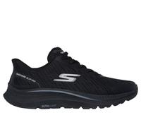 Skechers Men's Slip-ins: GO RUN Consistent 2.0 - Worldview Sneaker in Black, Size 10 | Textile/Synthetic, Machine Washable
