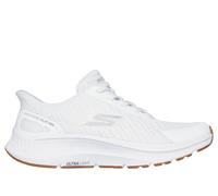 Skechers Men's Slip-ins: GO RUN Consistent 2.0 - Worldview Sneaker in White/Gray, Size 9 | Textile/Synthetic, Machine Washable