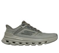Skechers Men's Slip-ins: GO RUN Glide-Step Arch Fit Sneaker in Olive, Size 12 | Textile/Synthetic, Vegan, Machine Washable