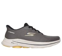 Skechers Men's Slip-ins: GO WALK 8 - Pate Sneaker in Taupe, Size 13 | Textile/Synthetic, Machine Washable