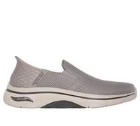 Skechers Men's Slip-ins: GO WALK AF 2.0 - Hands Free 2 Slip-On Shoes in Natural, Size 10.5 | Textile/Synthetic, Vegan, Machine Washable , Arch Fit