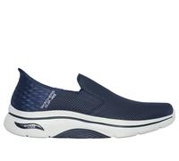 Skechers Men's Slip-ins: GO WALK AF 2.0 - Hands Free 2 Slip-On Shoes in Navy Blue, Size 7.5 | Textile/Synthetic, Vegan, Machine Washable , Arch Fit